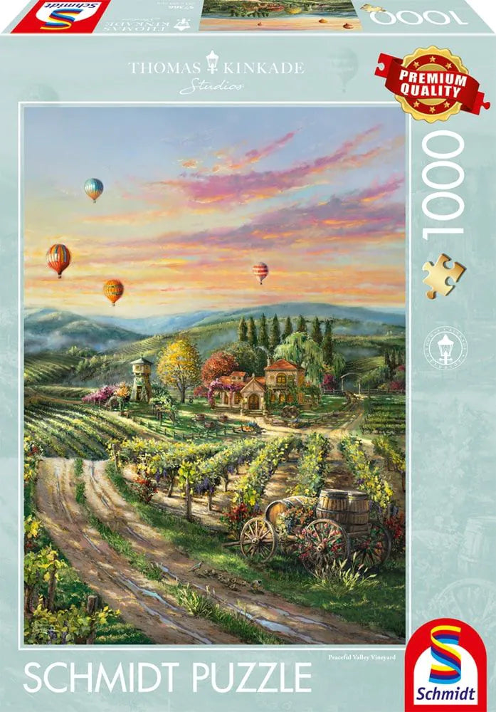 Thomas Kinkade Studios: Peaceful Valley Vineyard | Puzzle 1000T