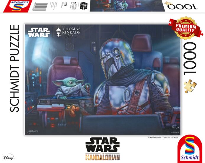 Thomas Kinkade Studios: Star Wars: The Mandalorian - Two for the Road | Puzzle 1000T