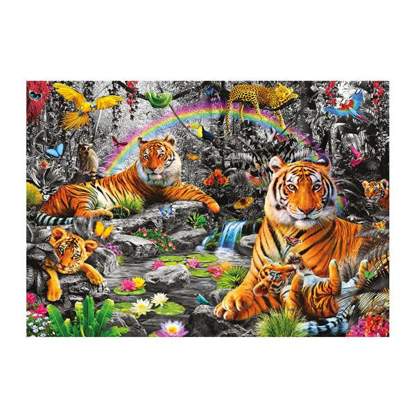 Puzzle - Tiger im Dschungel 1500 Teile