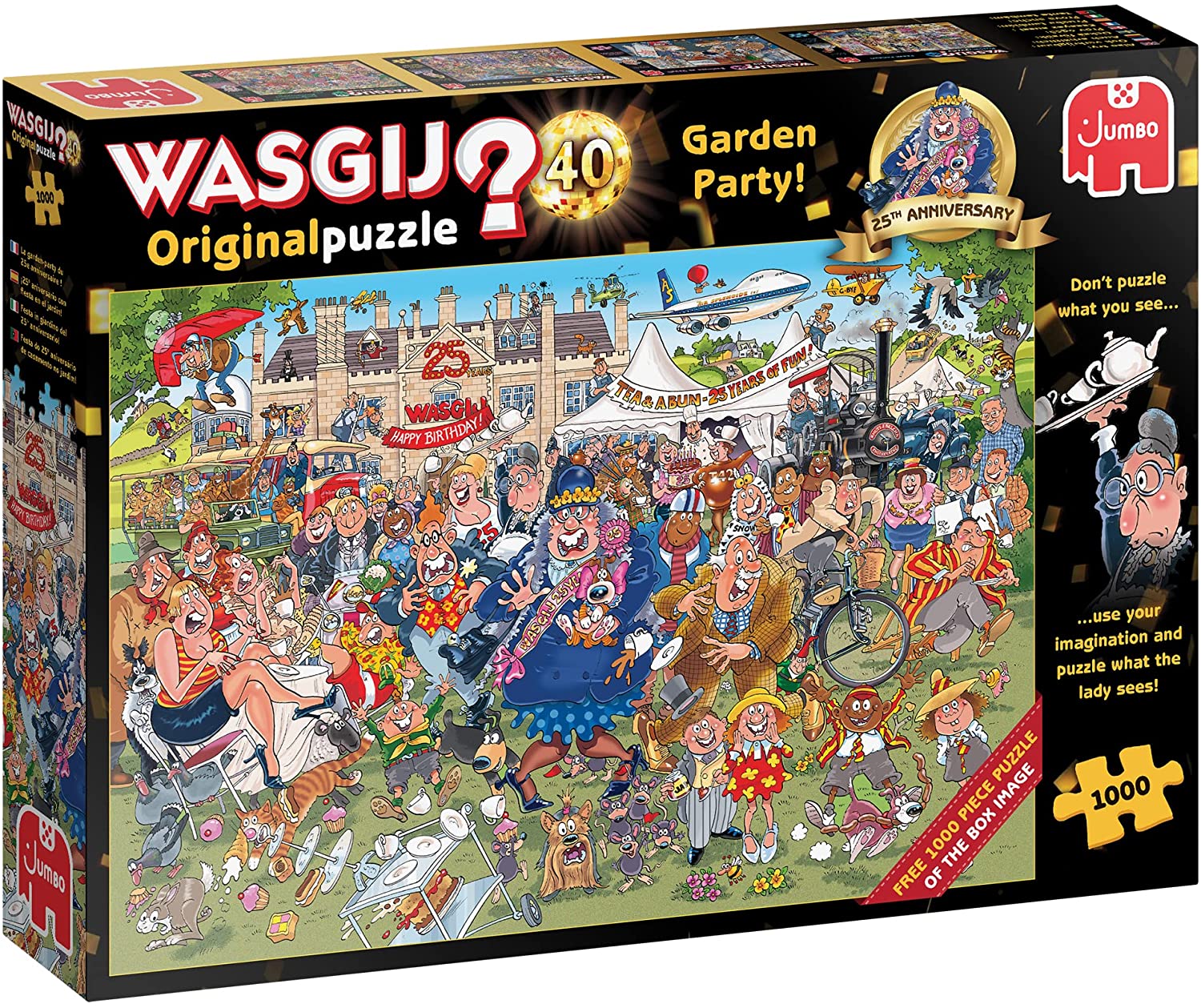 Wasgij Original: Gartenfest | Puzzle 1000 Teile