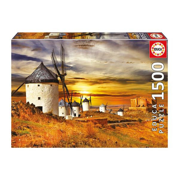 Puzzle - Windmühlen Consuegra 1500 Teile
