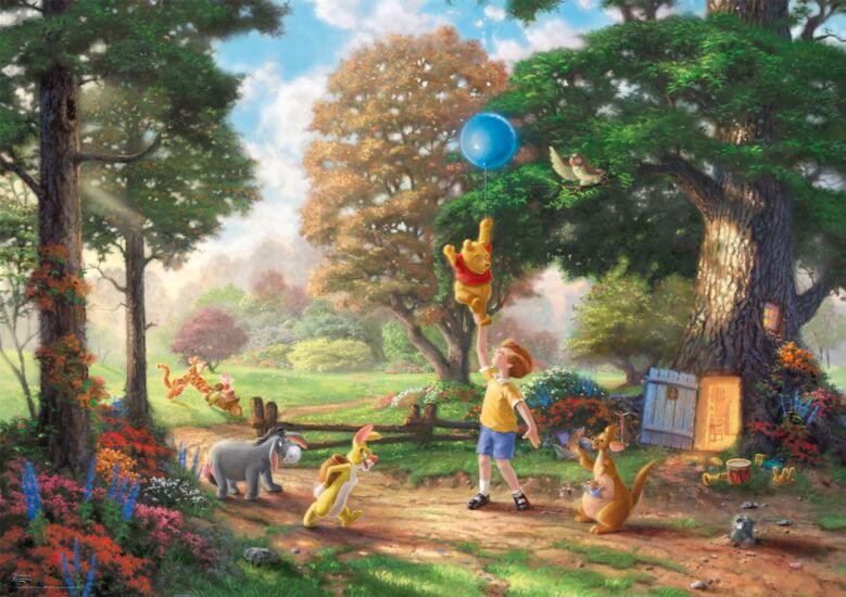 Thomas Kinkade Studios: Disney   Dreams Collection - Winnie Pooh II | Puzzle 6000T