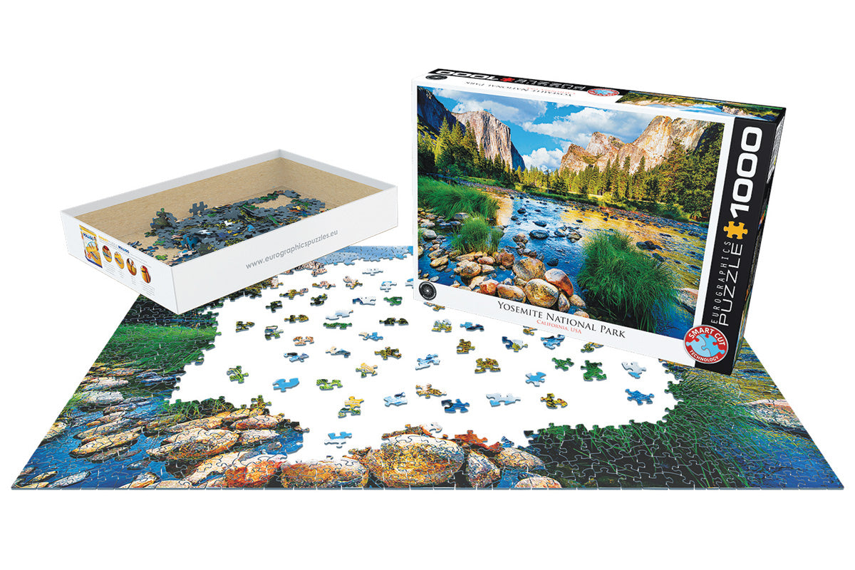 Puzzle - Yosemite National Park 1000 Teile Inhalt