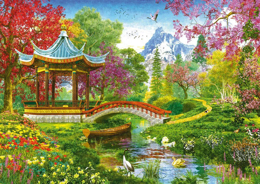 Puzzle - Zen-Garten 1000 Teile Bild