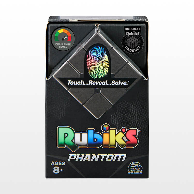 Logikspiel Rubiks Cube 3x3 Phantom Cover