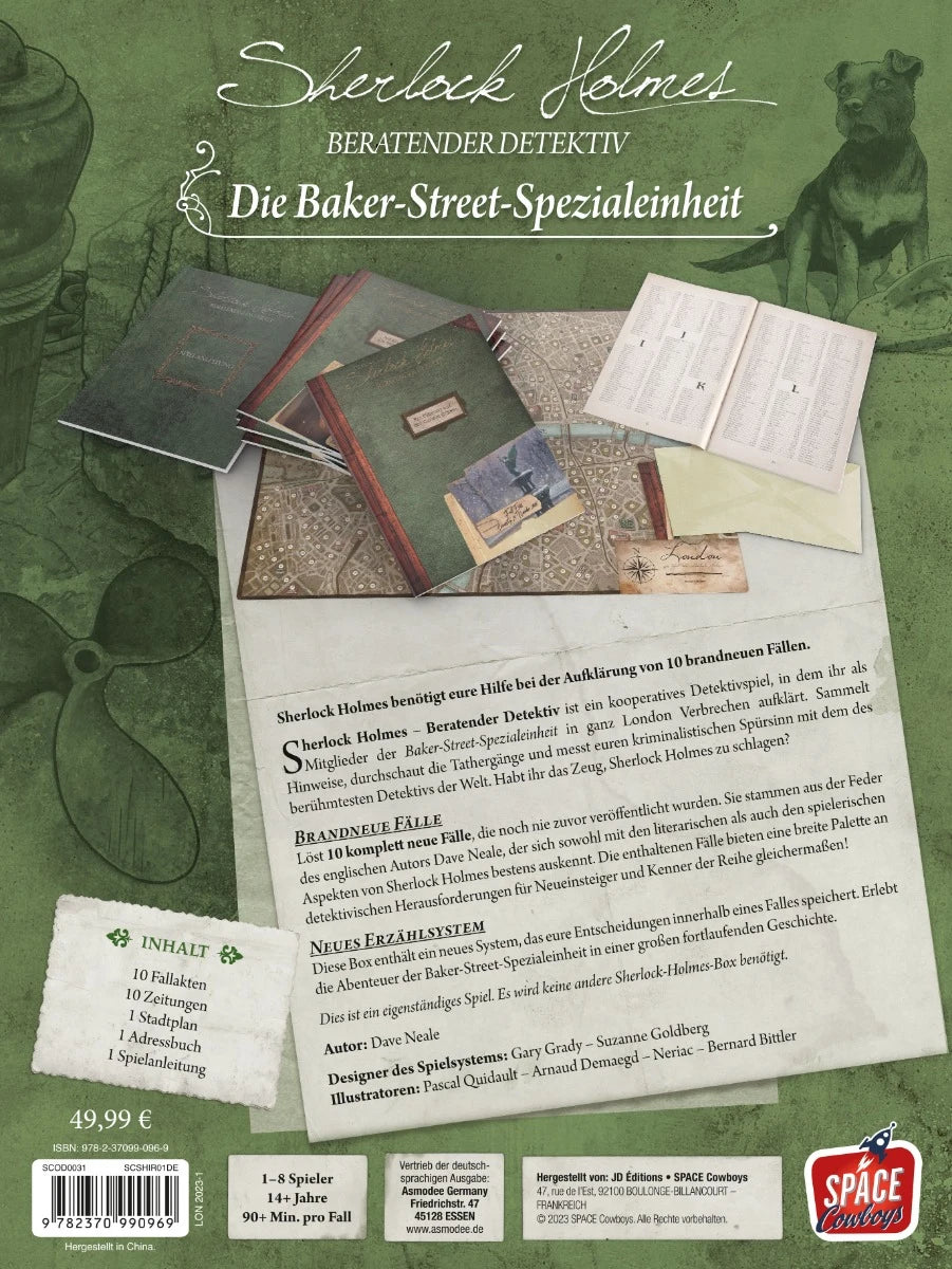Sherlock Holmes - Beratender Detektiv: Die Baker-Street-Spezialeinheit