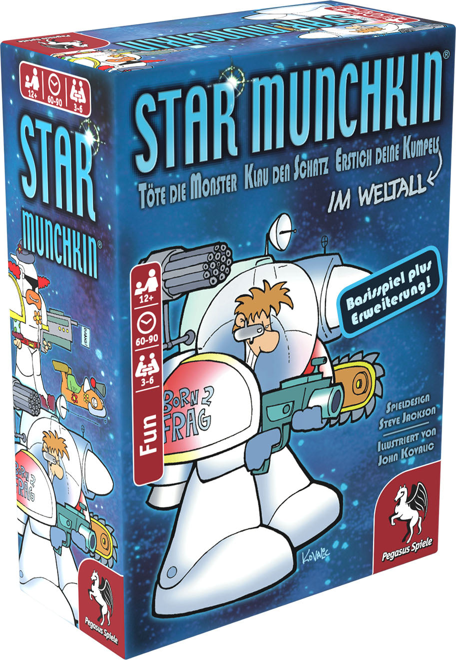 Kartenspiel Star Munchkin 1+2 Cover