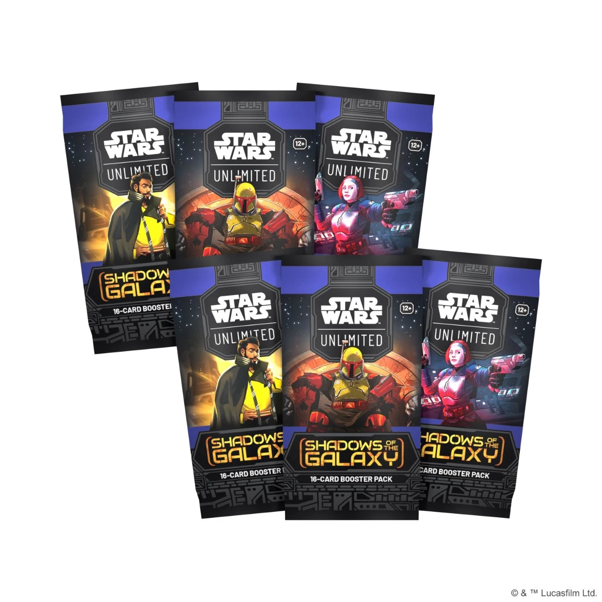 Star Wars: Unlimited - Shadows of the Galaxy - Prerelease Box Boosterpacks