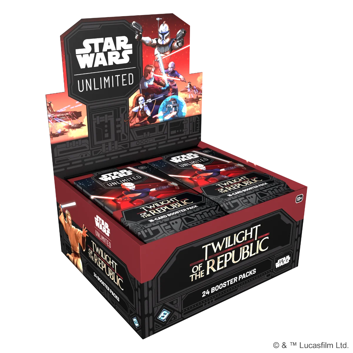 Star Wars Unlimited: Twilight of the Republic - Booster Display. Cover