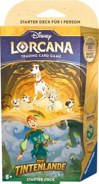 Disney Lorcana: Die Tintenlande - Starter Deck Bernstein und Smaragd