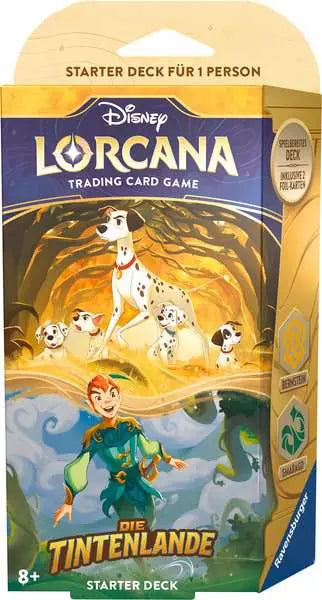 Disney Lorcana: Die Tintenlande - Starter Deck Bernstein und Smaragd Cover