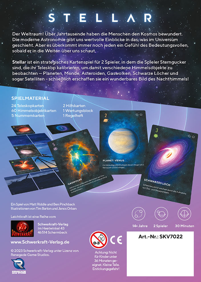 Brettspiel Stellar Cover