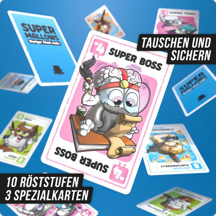 Kartenspiel Supermallows - Weniger frisst mehr Inhalt