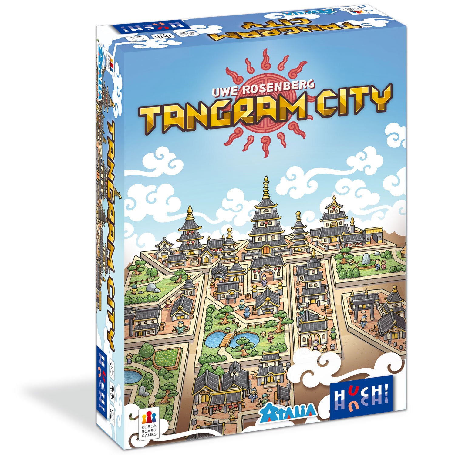 Familienspiel Tangram City Cover