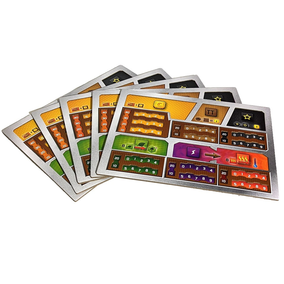 Brettspiel Terraforming Mars - Deluxe-Spielertableaus