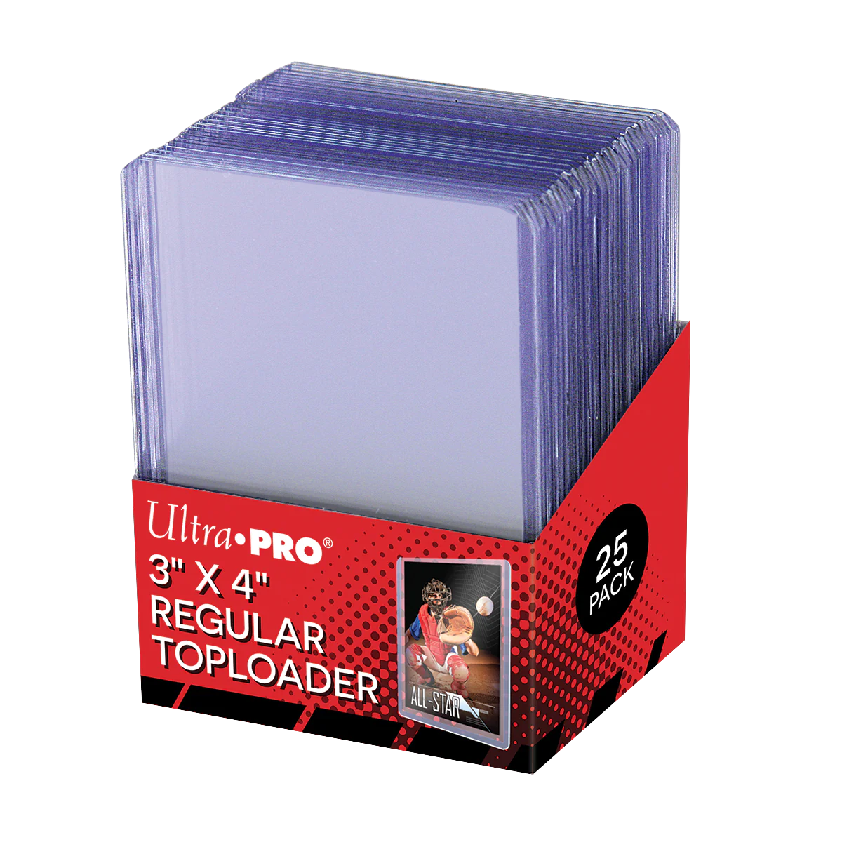 Toploader regular 3”x4” - 25er Pack