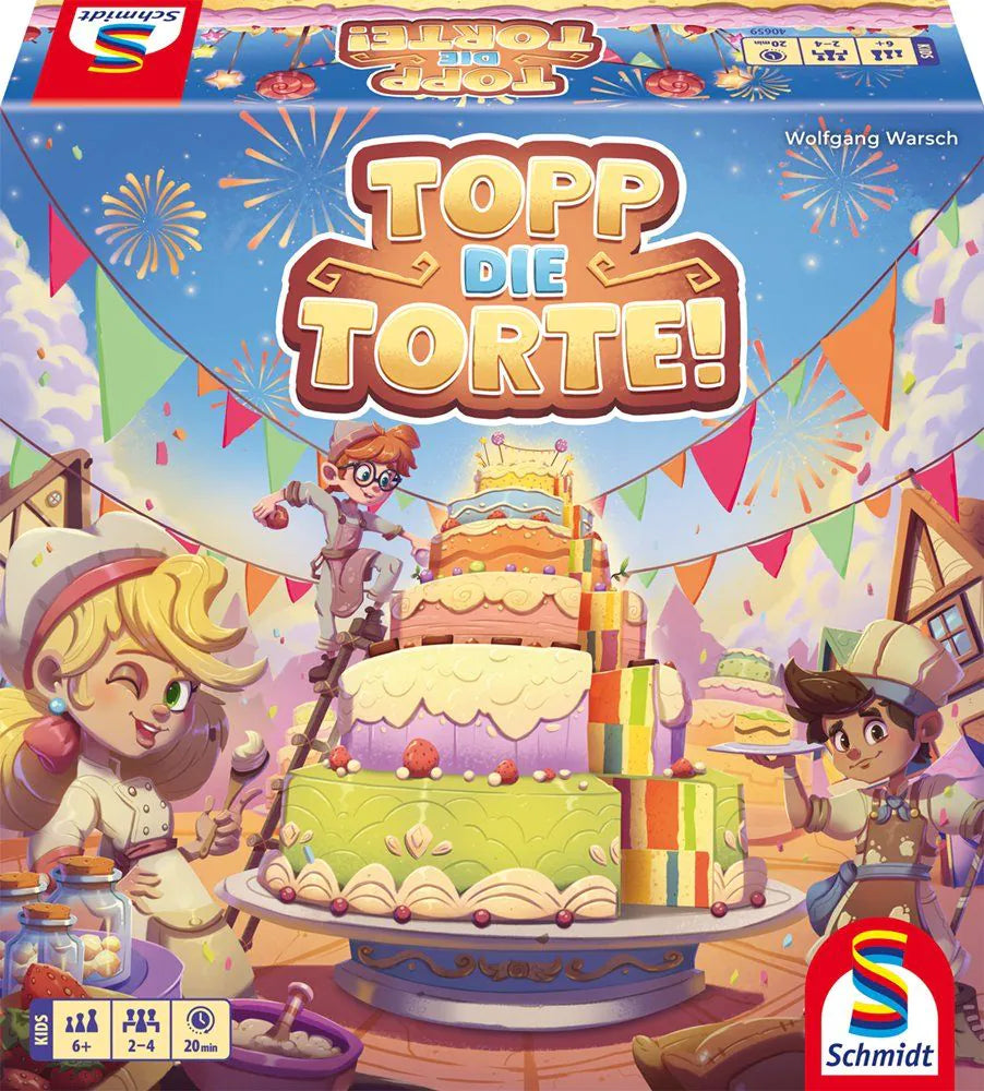 Kinderspiel Topp die Torte! Cover