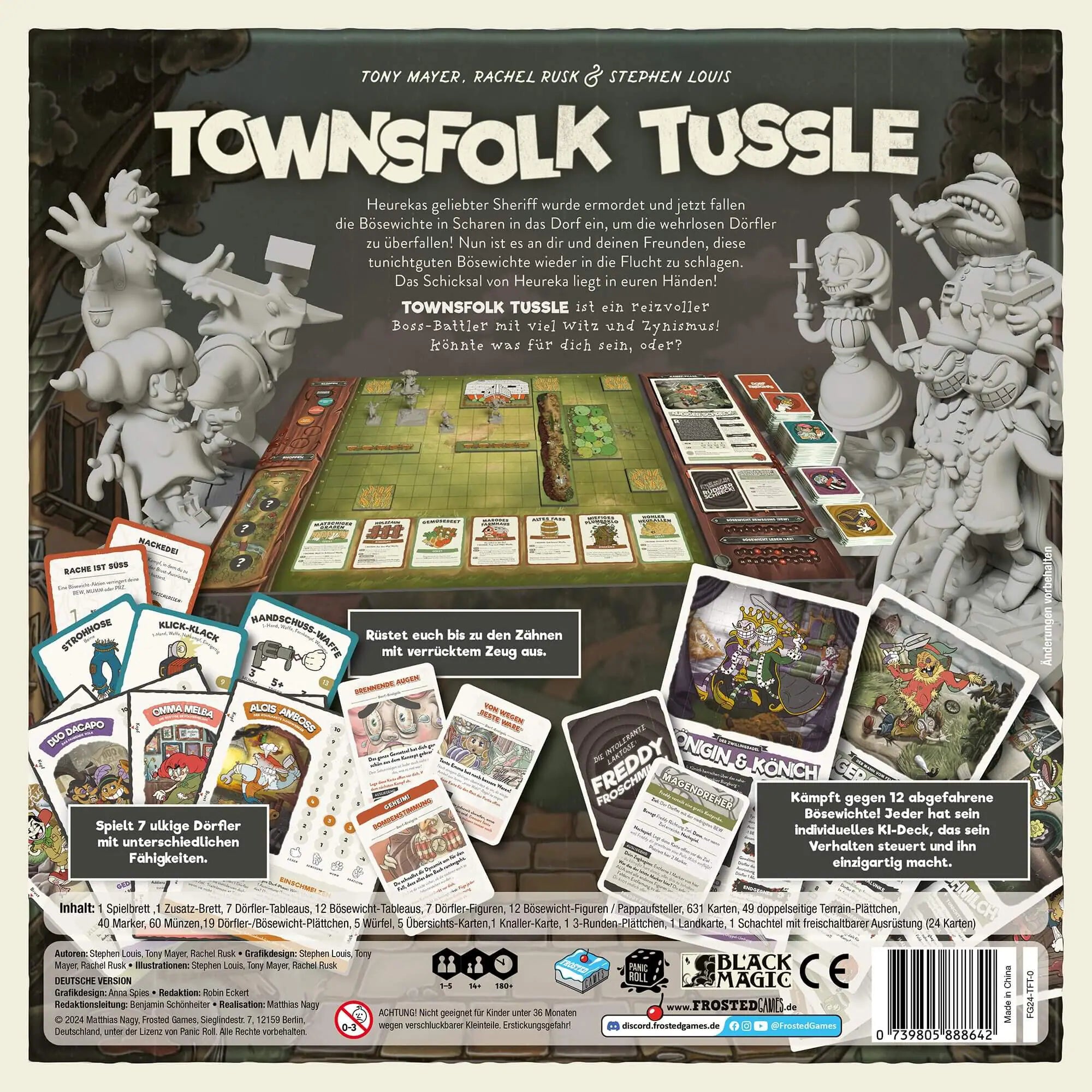 Expertenspiel Townsfolk Tussle Rückseite