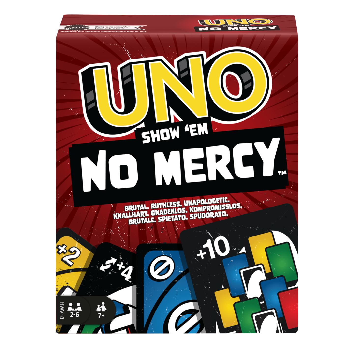 Kartenspiel UNO No Mercy Cover