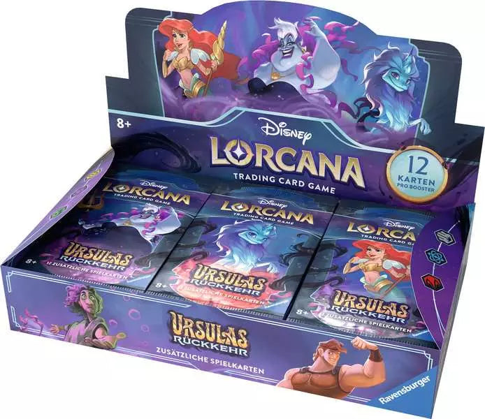 Disney Lorcana: Ursulas Rückkehr - Booster Display Cover