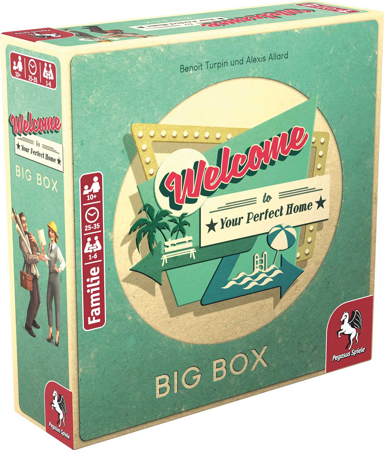 Familienspiel Welcome to your perfect Home - Big Box Cover