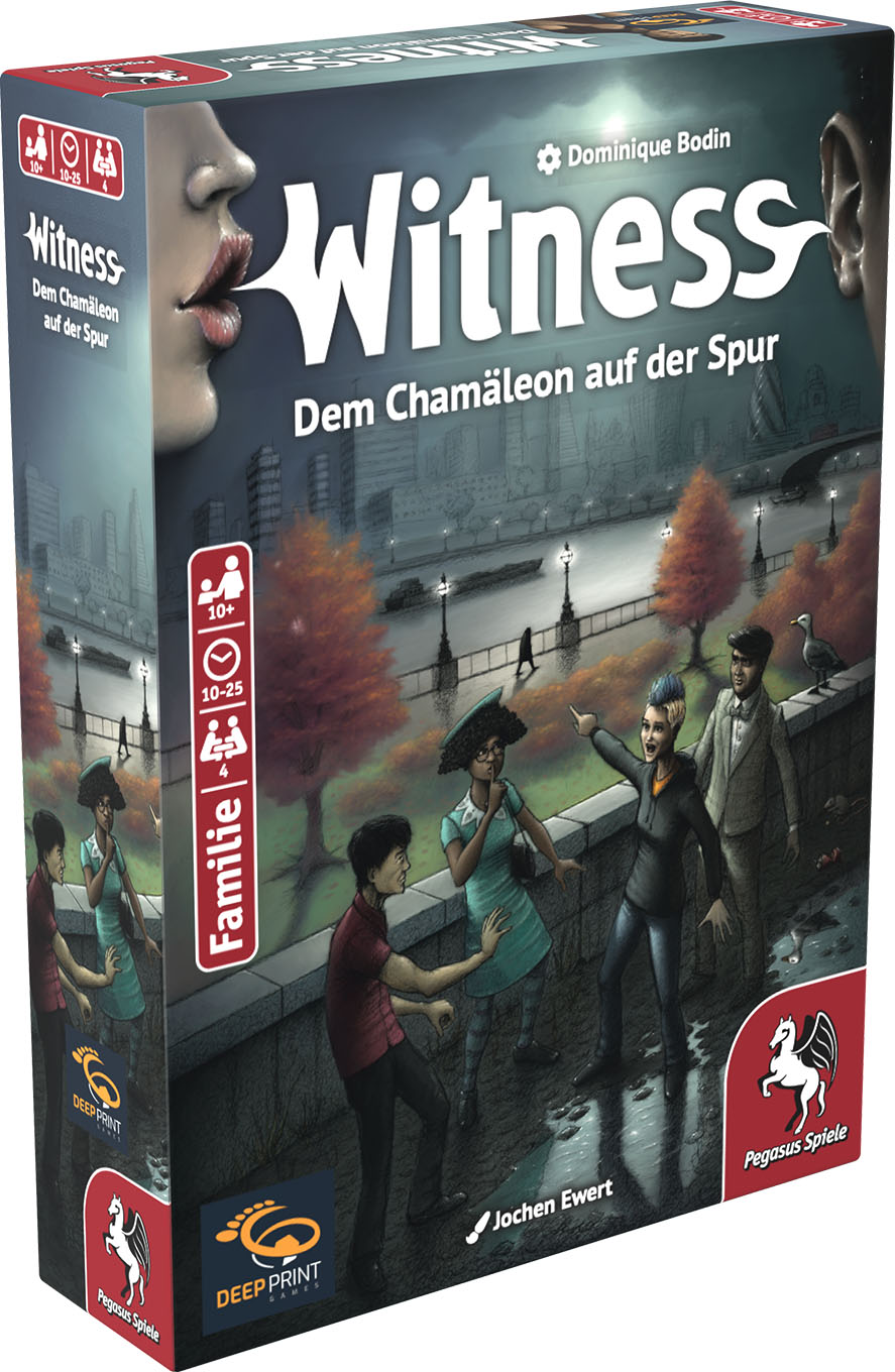 Familienspiel Witness - Dem Chamäleon auf der Spur Cover