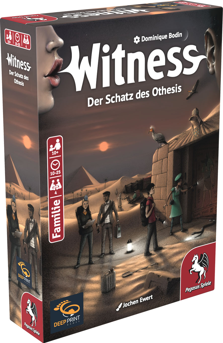 Familienspiel Witness - Der Schatz des Othesis Cover