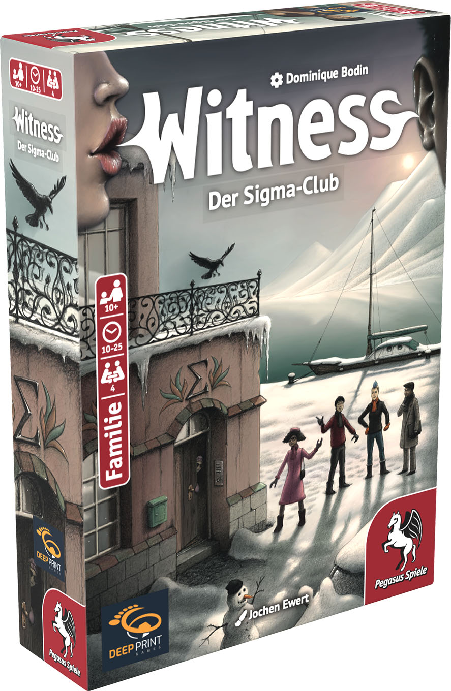 Familienspiel Witness - Der Sigma-Club Cover