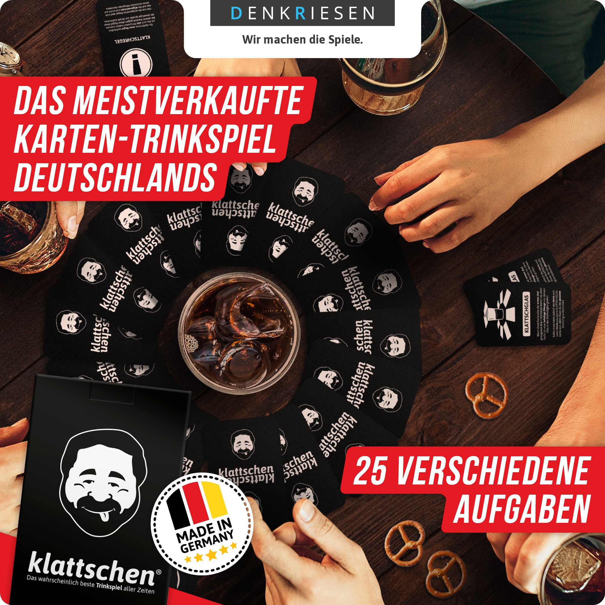 klattschen - Black Edition - Trinkspiel