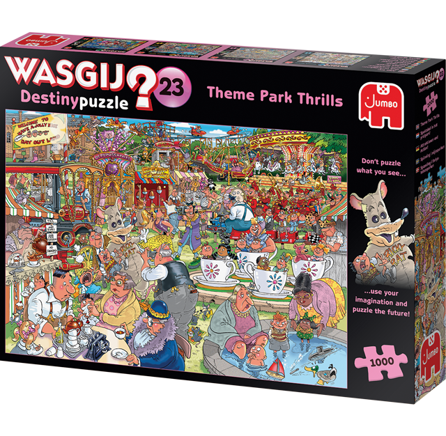 Wasgij Destiny 23: Theme Park Thrills | Puzzle 1000 Teile