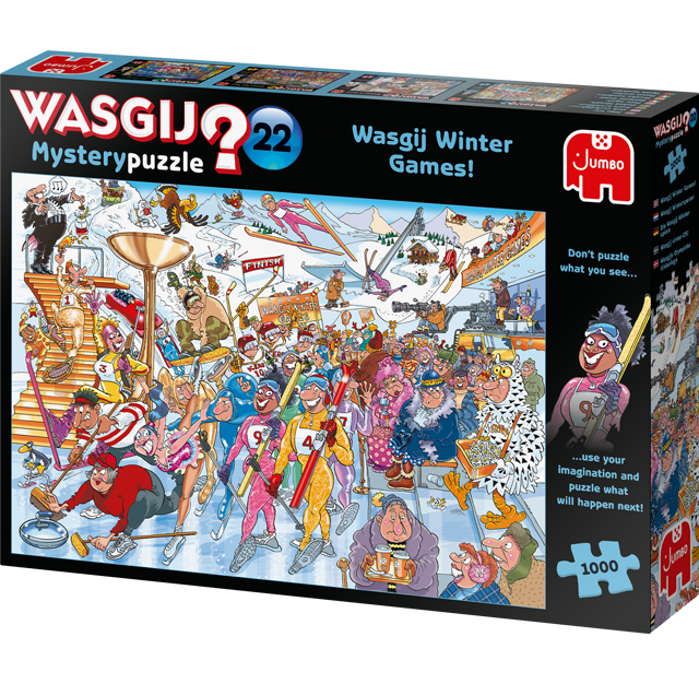 Wasgij Mystery 22: Winterspiele | Puzzle 1000 Teile