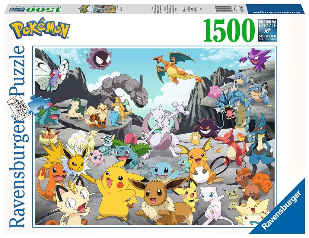 Pokemon Classics | Puzzle 1500 Teile | Ravensburger