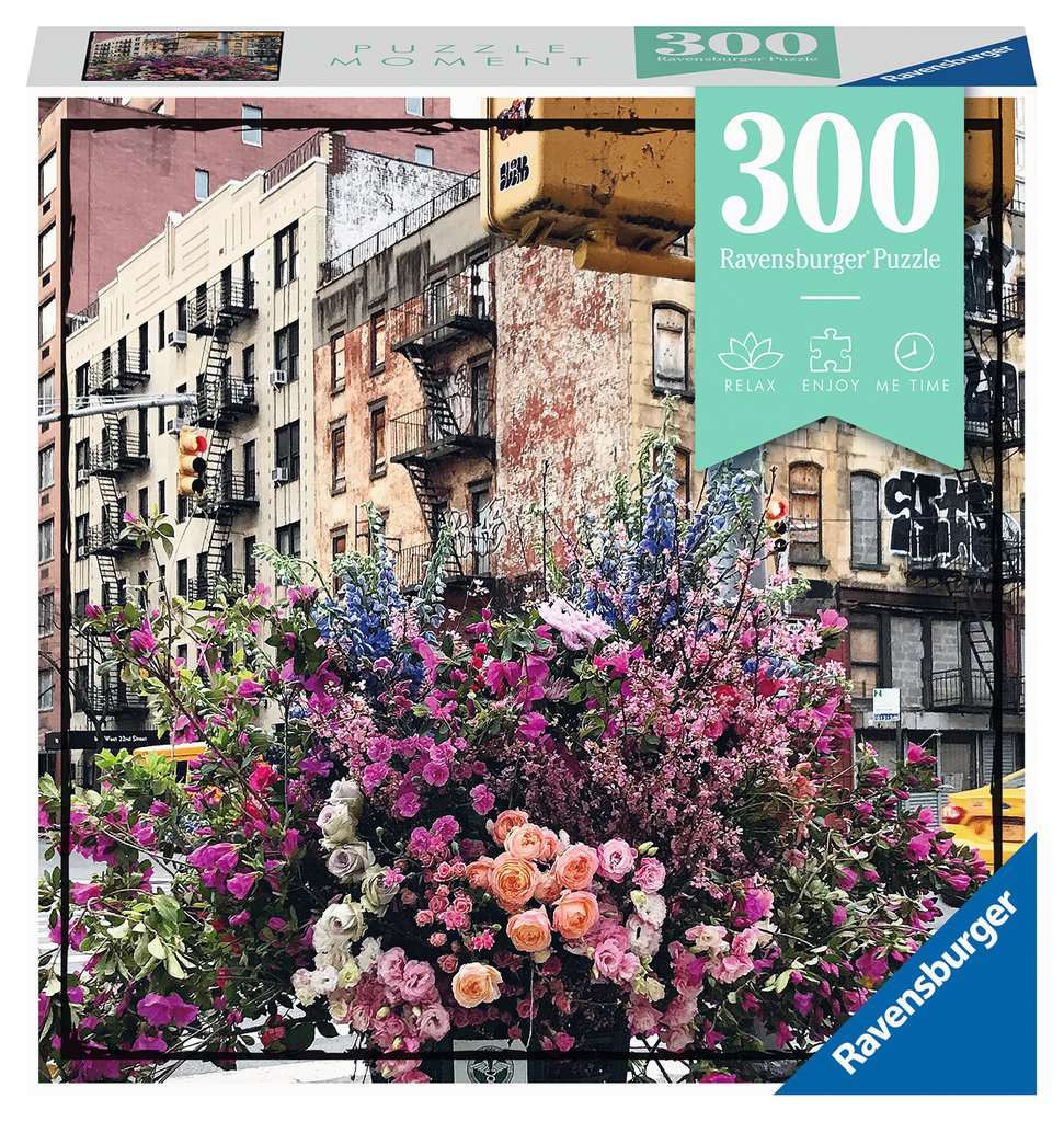 Flowers in New York | Puzzle Moment 300 Teile | Ravensburger