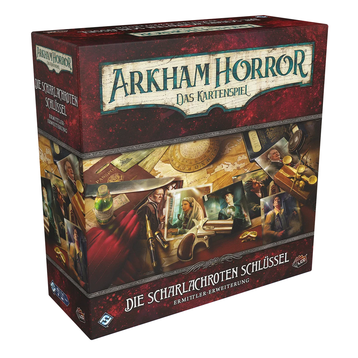 Arkham Horror: Das Kartenspiel - Die scharlachroten Schlüssel - Ermittler-Erweiterung