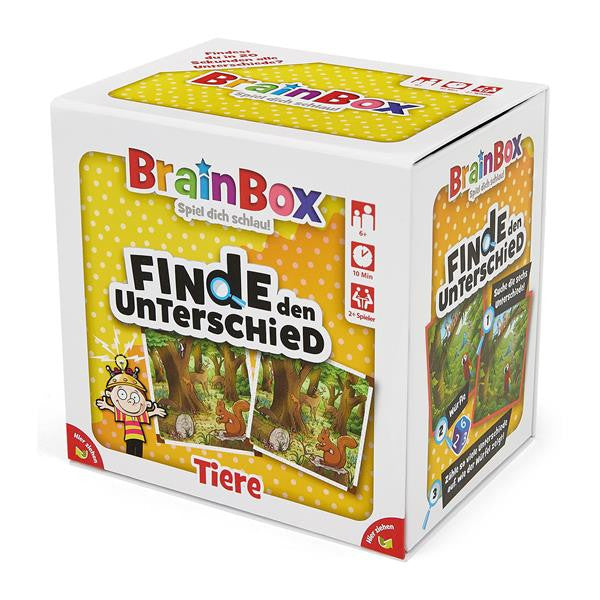 BrainBox - Finde den Unterschied: Tiere