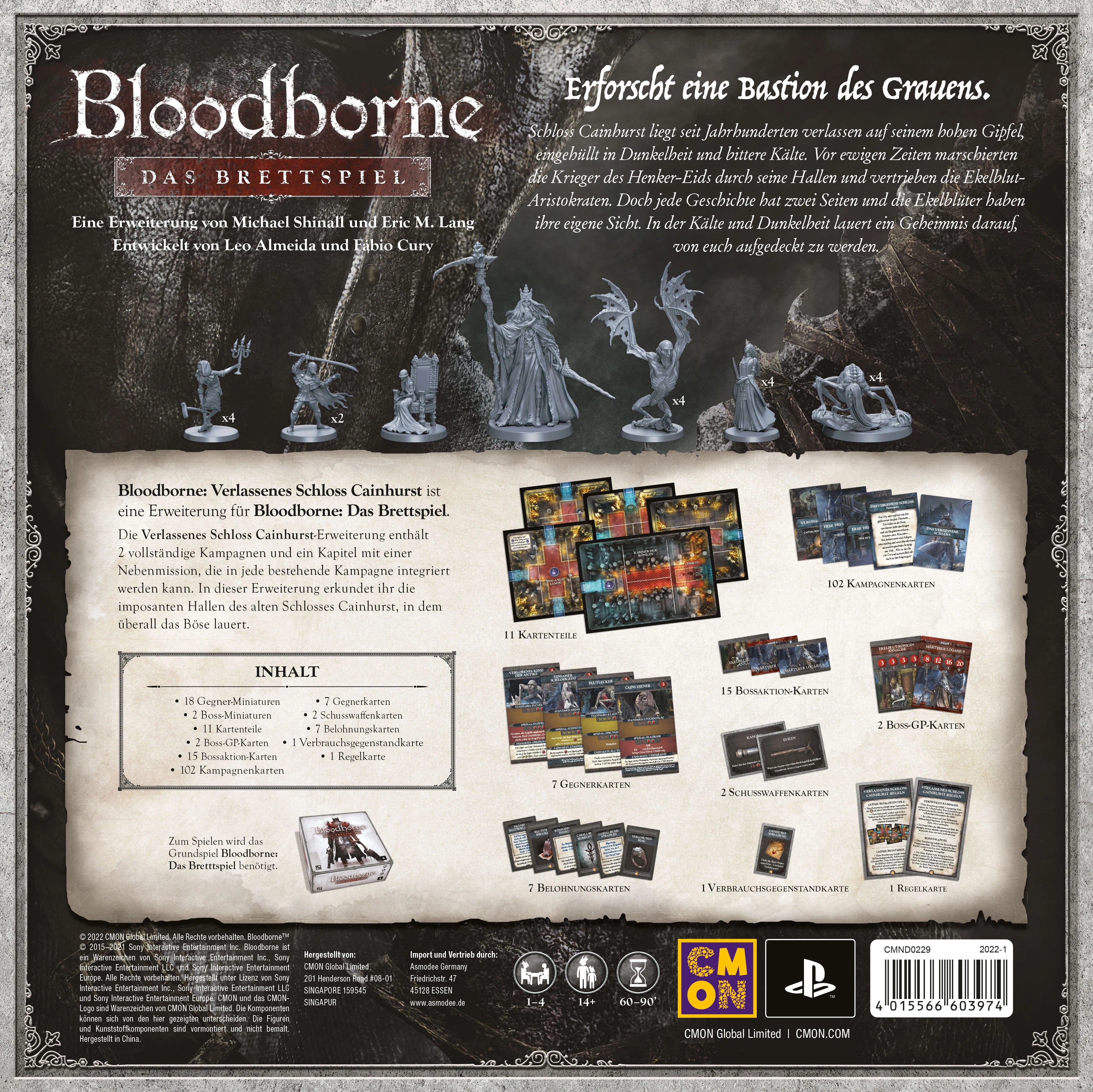 Bloodborne: Das Brettspiel - Verlassenes Schloss Cainhurst