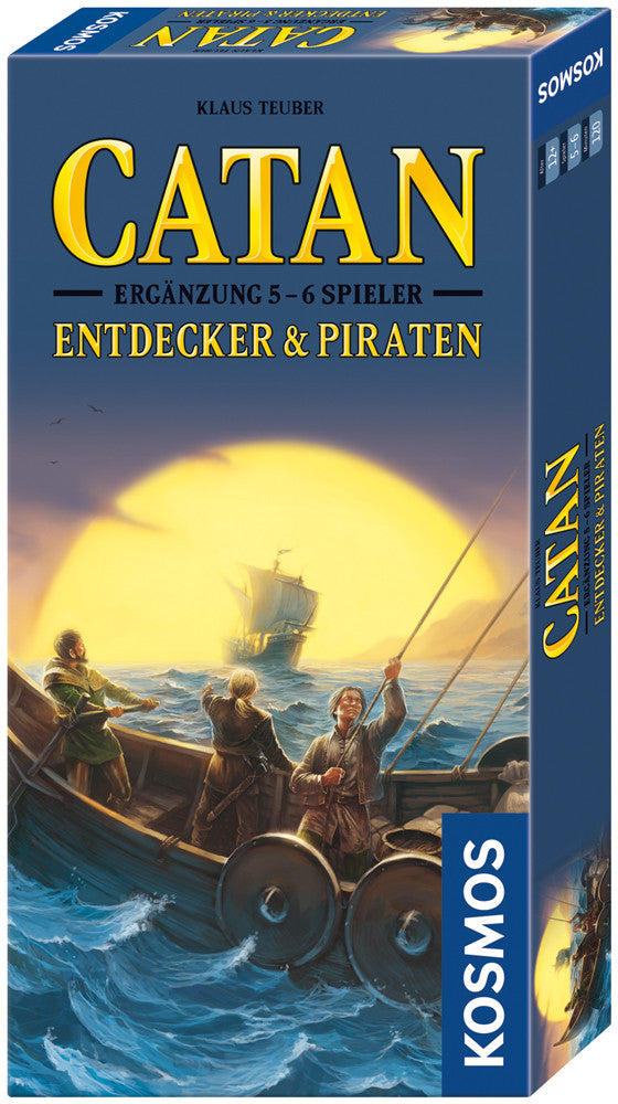 Catan - Entdecker & Piraten: 5-6 Spieler Ergänzung