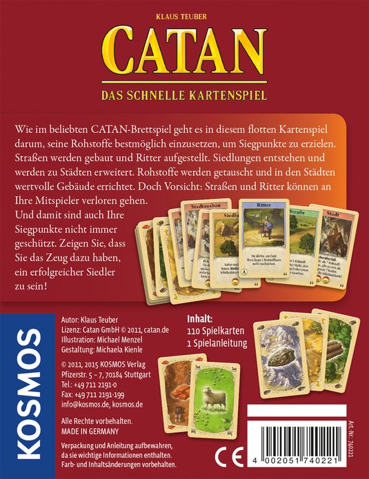 Catan - Das Schnelle Kartenspiel