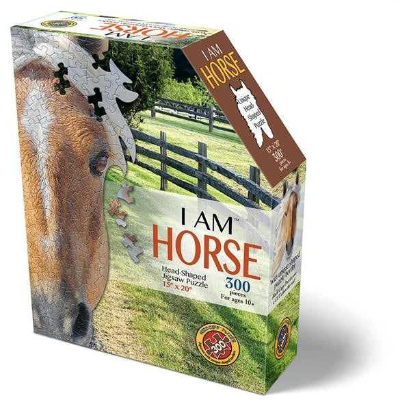 I am Horse | Konturpuzzle 300 Teile | Madd Capp