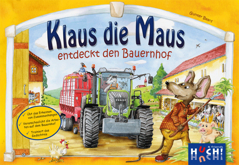 Klaus die Maus entdeckt den Bauernhof