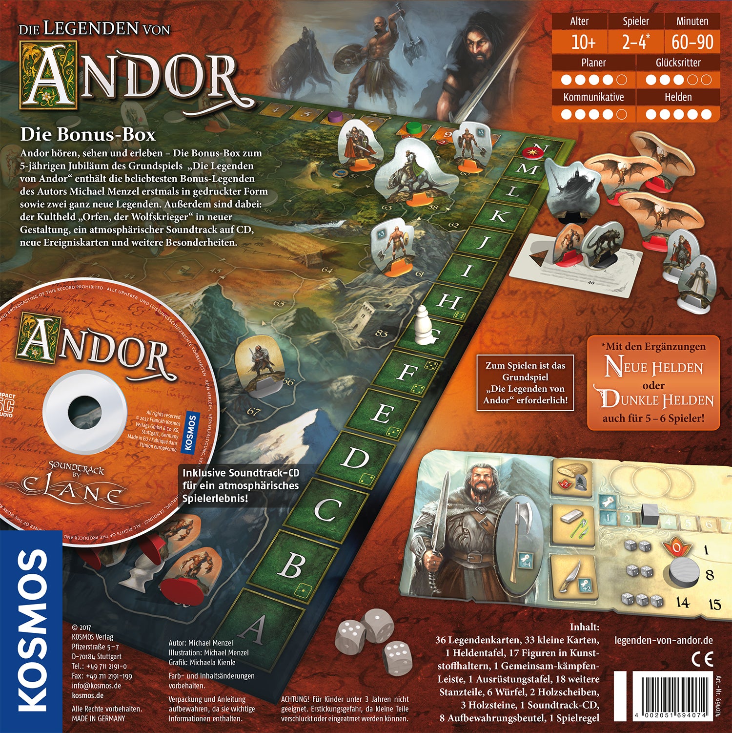 Die Legenden von Andor : Die Bonus-Box