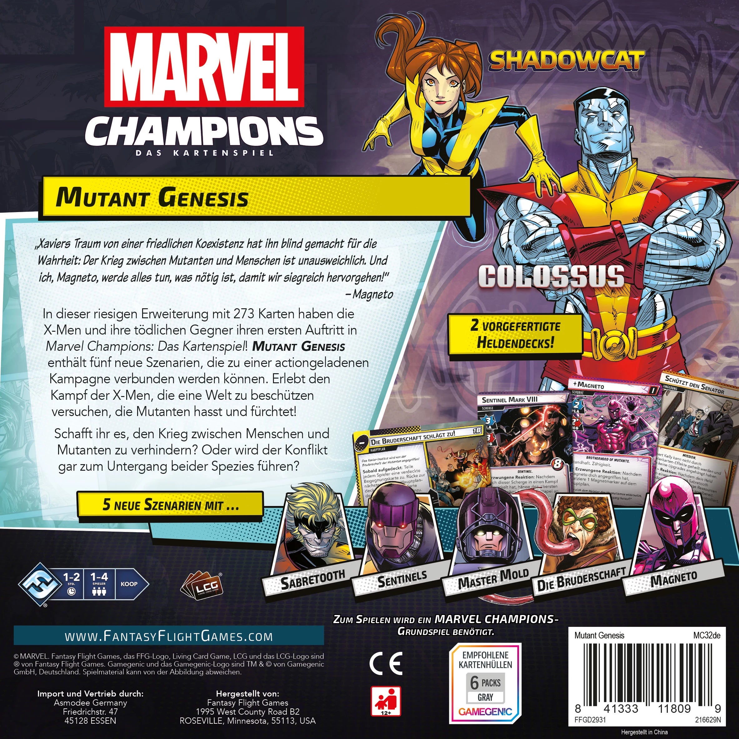 Marvel Champions: Das Kartenspiel - Mutant Genesis