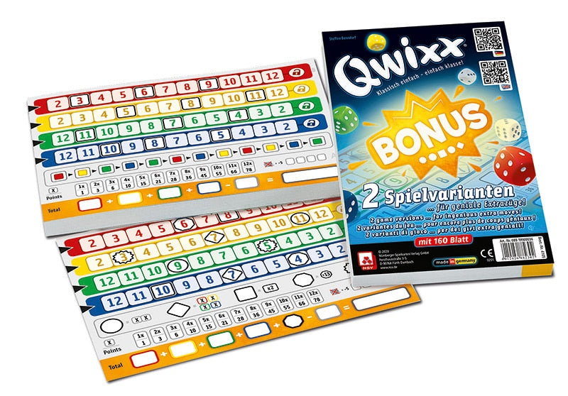 Qwixx Bonus - Zusatzblock