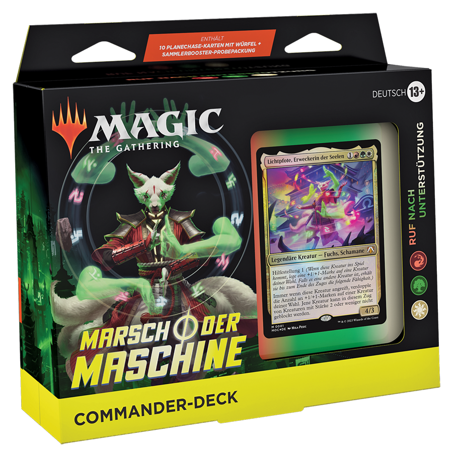 Magic: The Gathering - Marsch der Maschine - Commander Deck: Lichtpfote, Erweckerin der Seelen