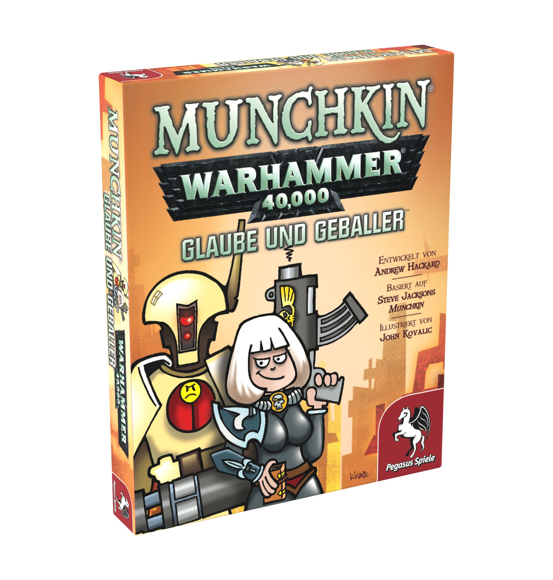 Munchkin Warhammer 40000 - Glaube & Geballer