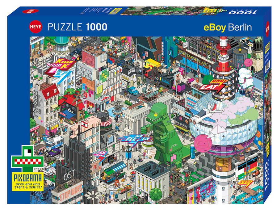 Pixorama - Berlin Quest | Puzzle 1000 Teile | Heye