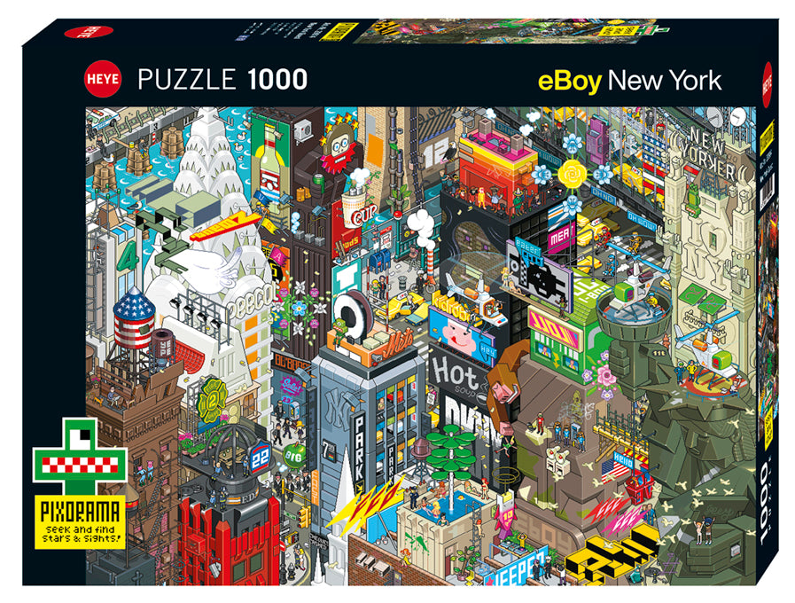 Pixorama - New York Quest | Puzzle 1000 Teile | Heye