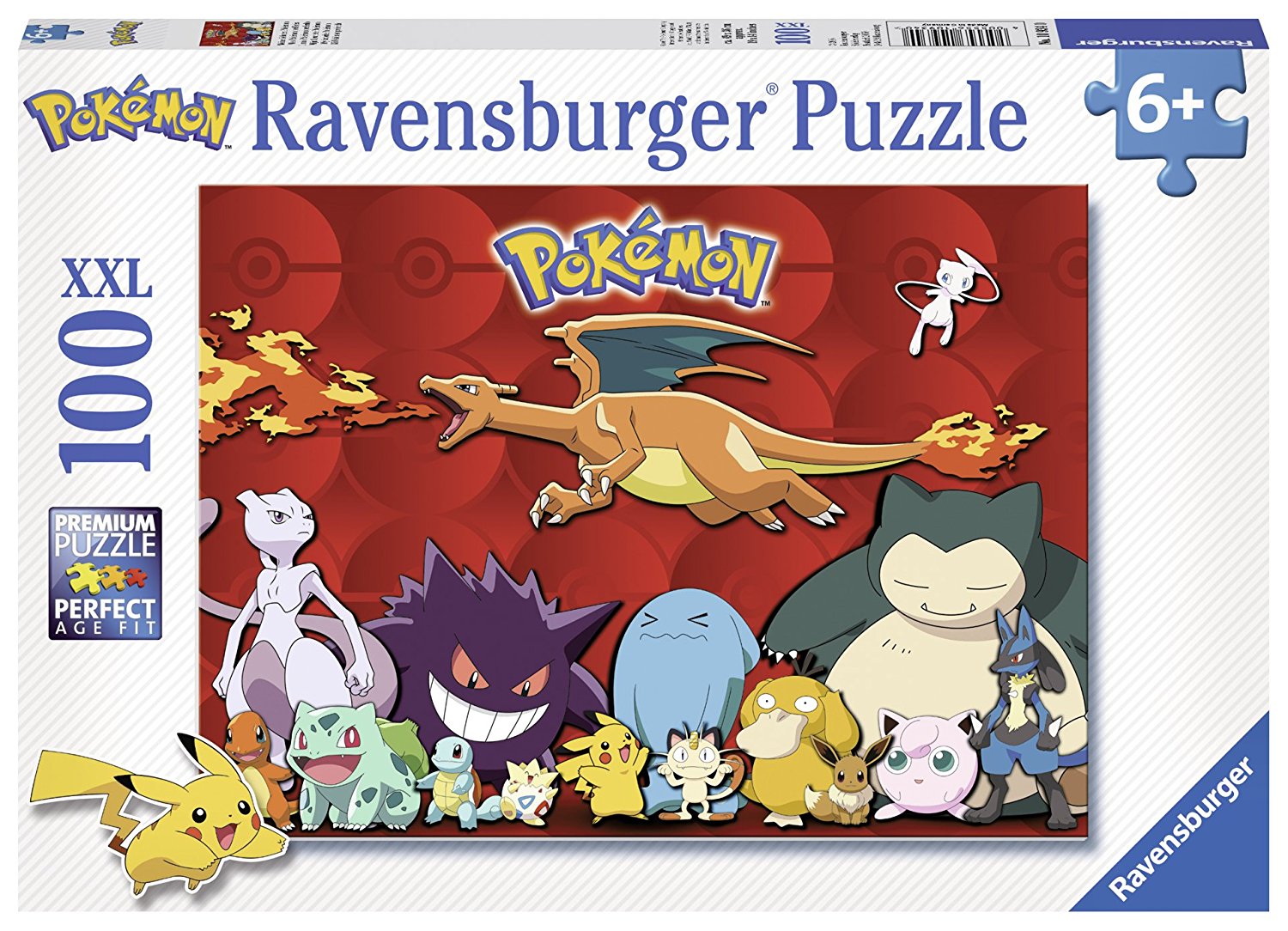 Meine liebsten Pokemon | Puzzle 100 XXL Teile | Ravensburger