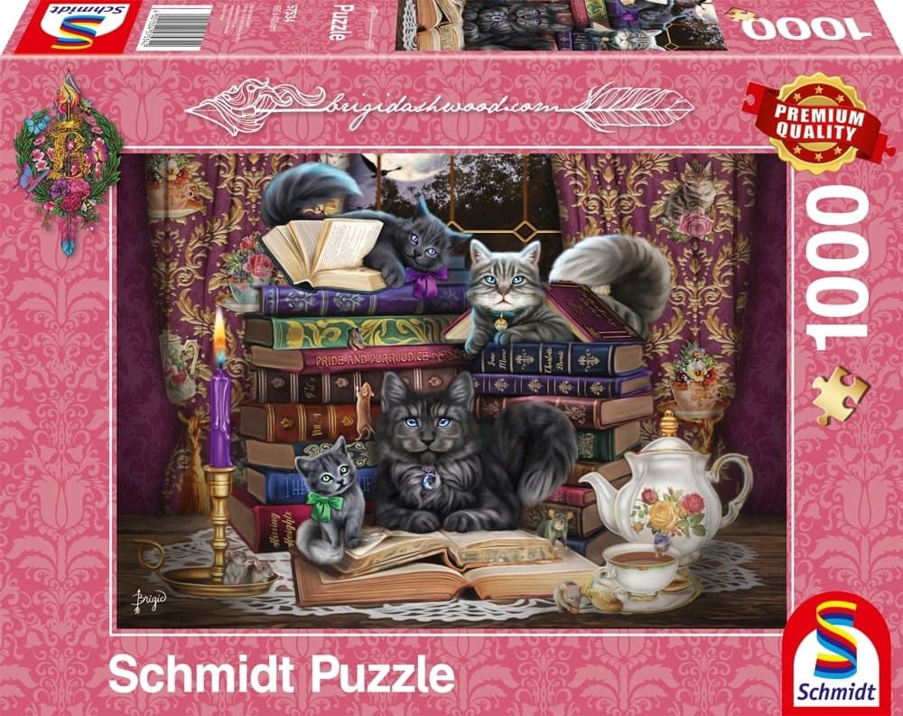Brigid Ashwood: Märchenstunde mit Katzen | Puzzle 1000T