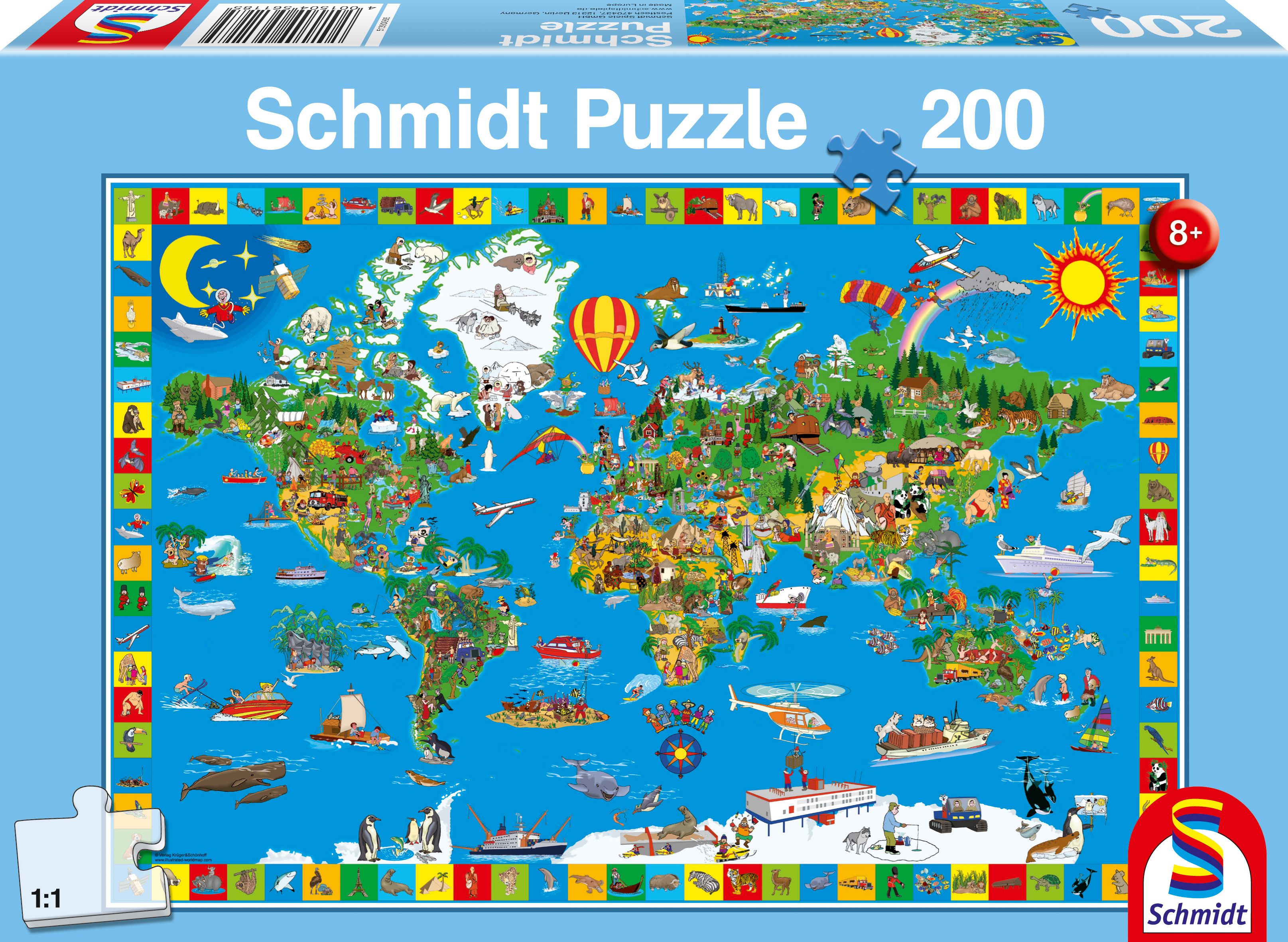 Deine bunte Erde | Puzzle 200T